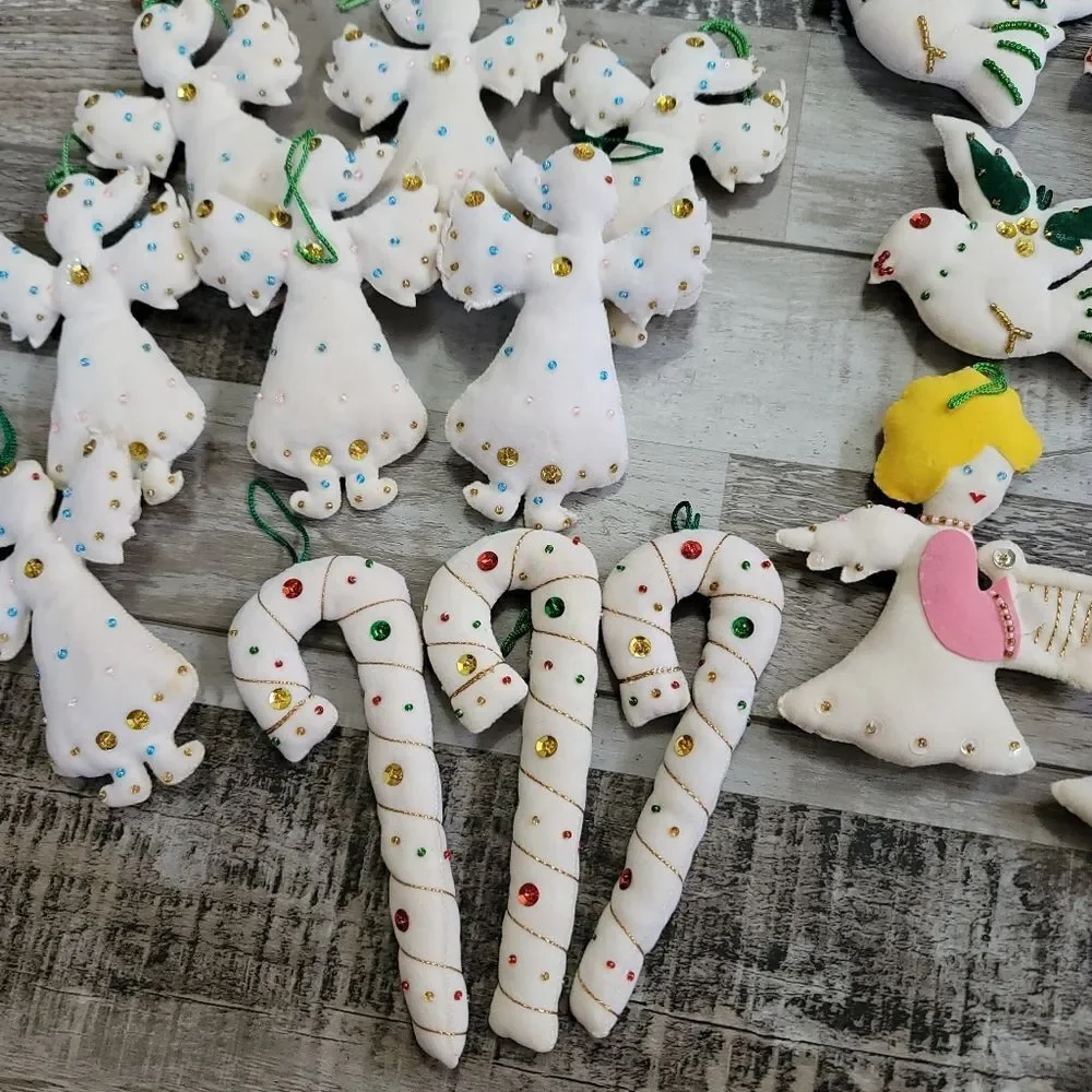 Handmade Felt Christmas Ornaments